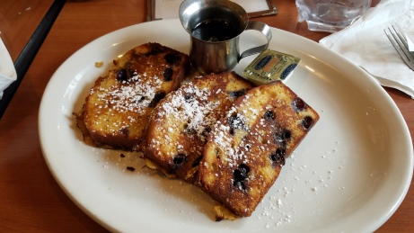 Blueberry French Toast, Horizon Cafe, Chicago, Illinois