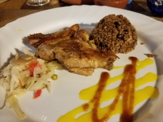 Traditional chicken with rice, Trinidad, Cuba